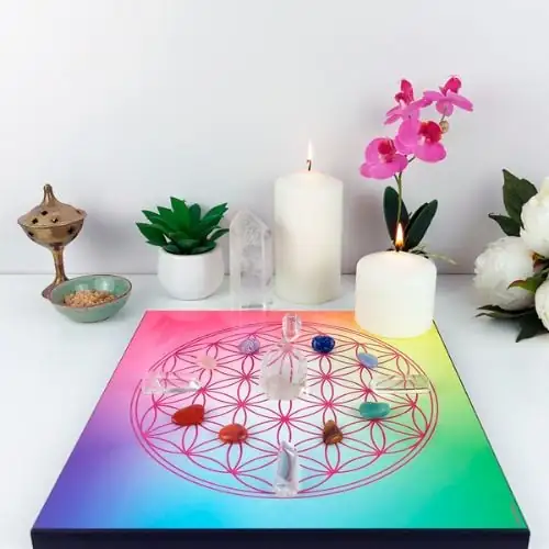 plateau de rechargement fleur de vie